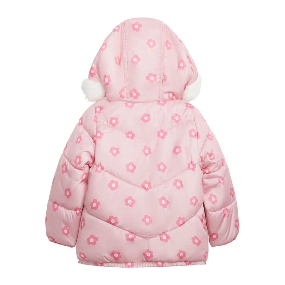 Nuevo Carter's Niña 2 Piezas Babero Traje de Nieve Palisandro Floral Tallas 7/8 10/12 Nuevo con Etiquetas Foto 4 de 4