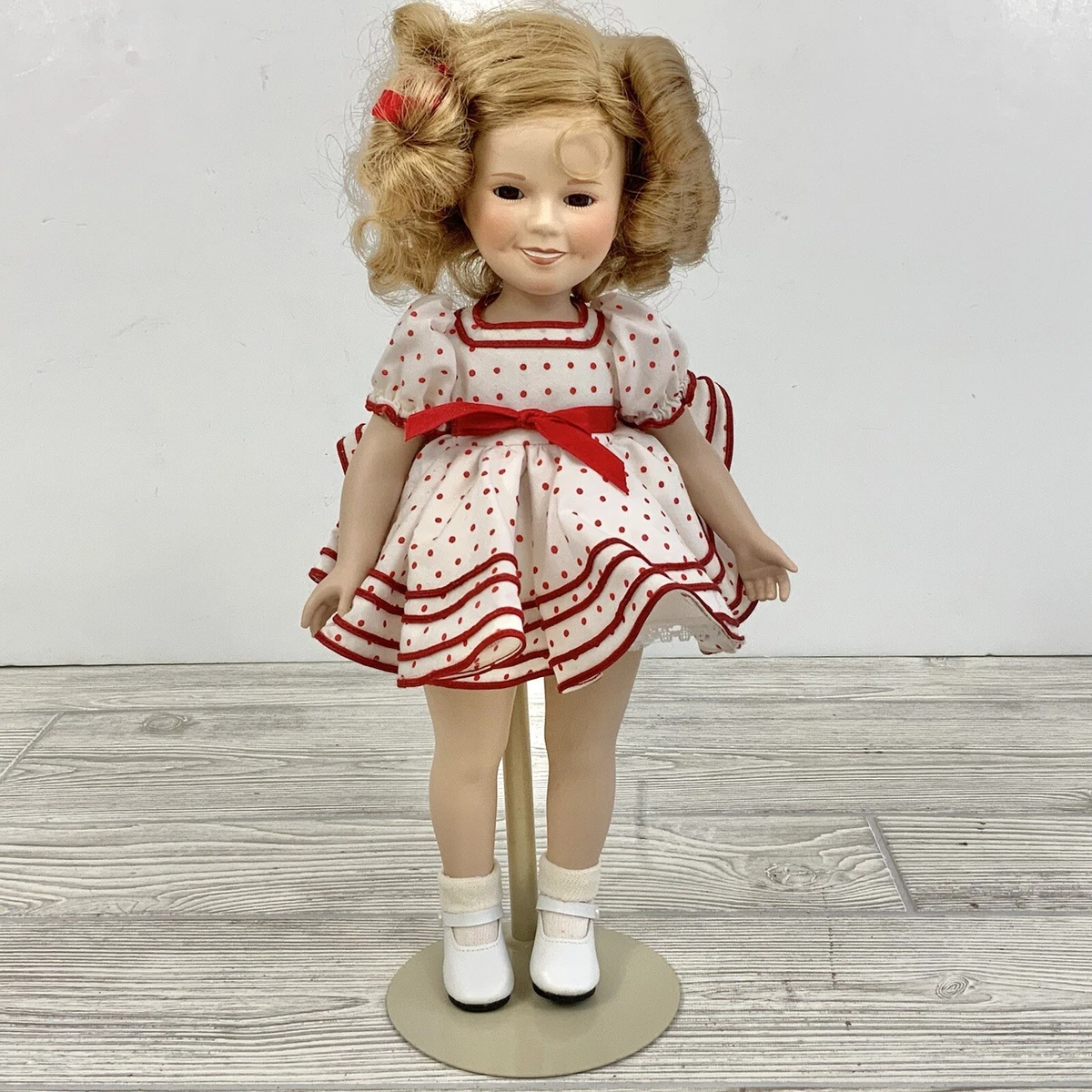 Shirley temple porcelain doll value sales
