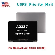 OEM For Apple MacBook Air A2337 13.3" Gray LCD Screen Display Assembly EMC 3598