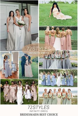 african gold bridesmaid dresses Burgundy 1 Of 3 Convertible Ways Bridesmaid Dress ZOLA Cold-Shoulder Flounced Sleeves Chiffon A-line Gown For Bridesmaid Party Change Color From