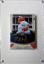 Paul Goldschmidt 2021 Topps Tier One Prime Performers Auto Bronze Ink /25