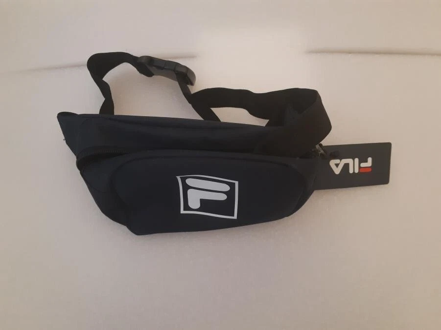 Black fila bum bag online