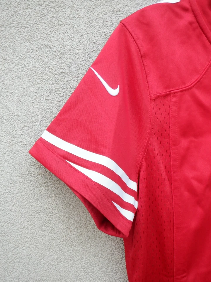 Nike Colin Kaepernick женщин Джерси красный Сан-Франциско 49ers сшитая графика редкая! - Изображение 3 из 4