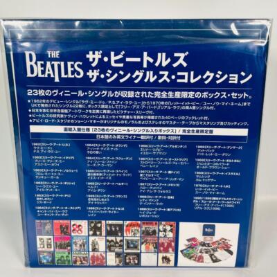 The Beatles Singles Collection 7inch Vinyl 23 Pcs Box Set Japan