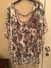 Free People Bohemian Floral Mini Dress NWOT Size Small $108