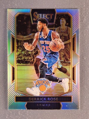 2016-17 Panini Select #243 Derrick Rose Courtside Silver Prizm SSP 