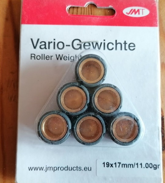 Variomatik Gewichte 11,0G 19X17Mm Aprilia Piaggio Vespa Gilera 125-image