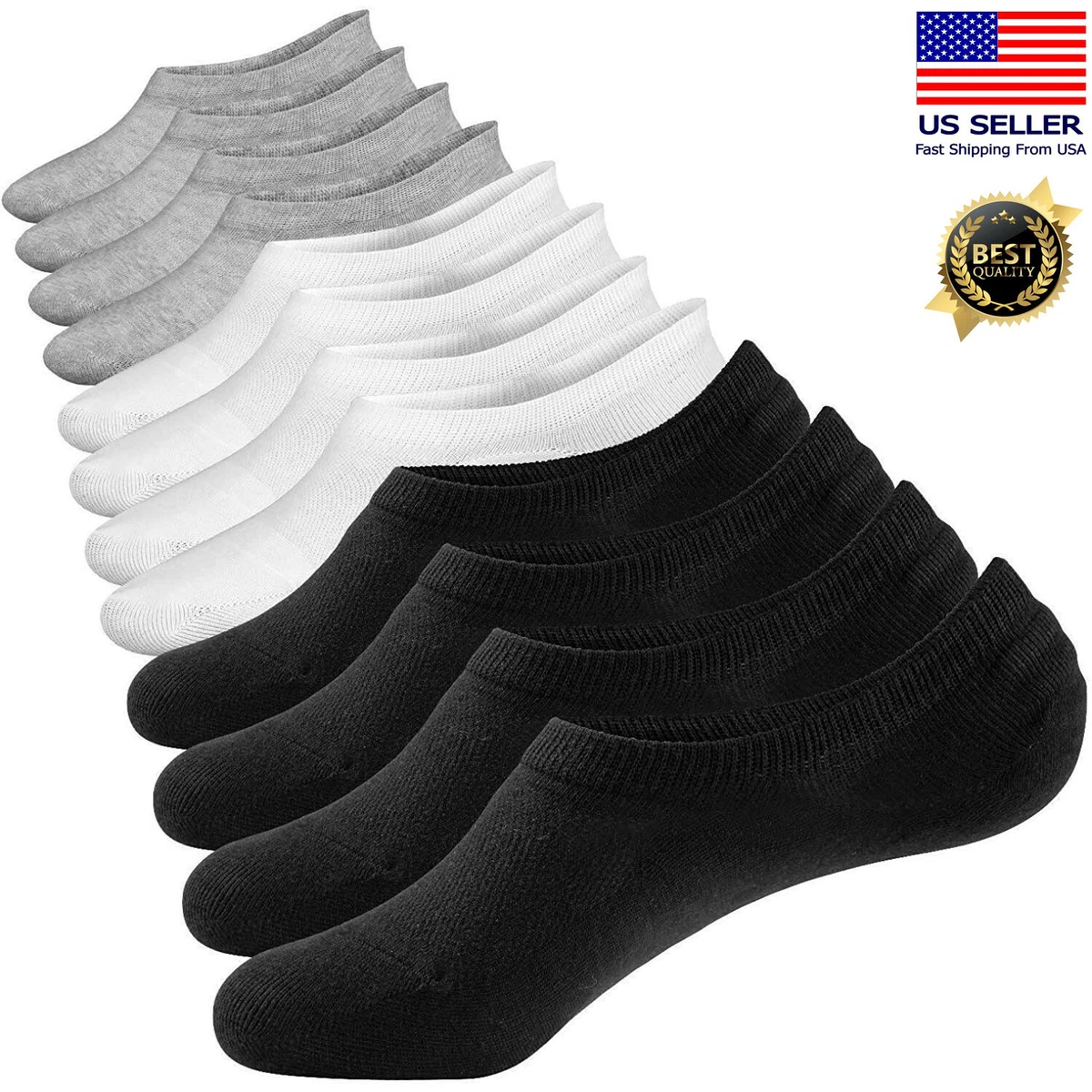 Best non slip no show socks sale
