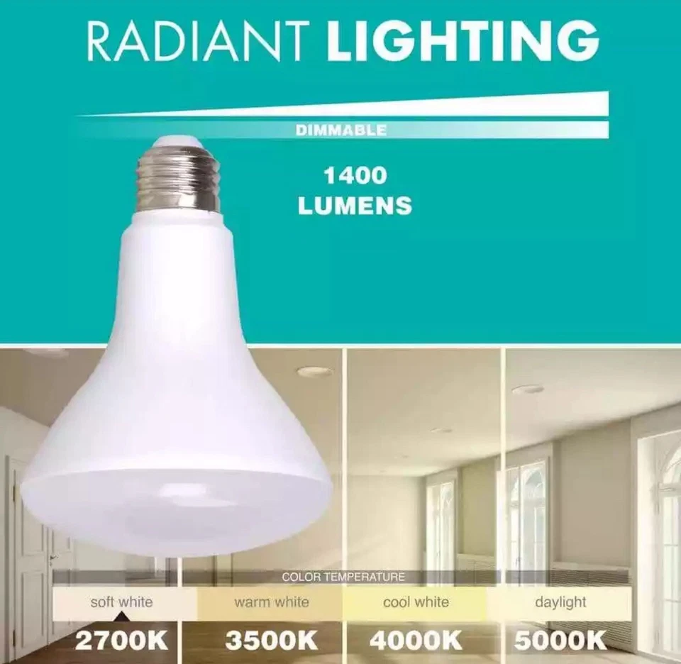 Simply Conserve 100-Watt Equivalent R40 Dimmable Warm White 25000-Hour - Image 3 of 4