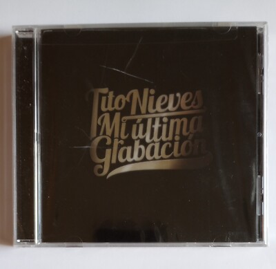 Mi Ultima Grabacion by Tito Nieves (CD, 2011) Case Cracked