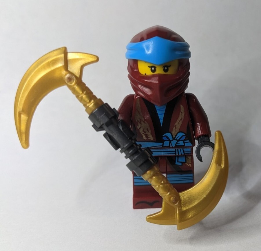 Nya Legacy Ninjago Minifigure Lego® 70680 Pearl Gold Weapon Pack