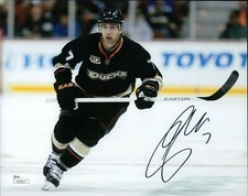 Andrew Cogliano Anaheim Ducks Signed 8x10 Matte Photo JSA Authenticated