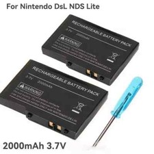 Rechargeable Battery Pack for Nintendo 2000mAh NDS DS Lite Replacement