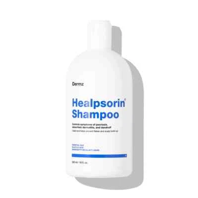 DERMZ LABORATORIES Psoriasis Therapeutic Shampoo 500ml Salicylic Acid Dermz Healpsorin UK Stock