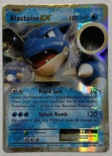 Pokemon XY Evolutions Blastoise EX 21/108 Ultra Rare LP