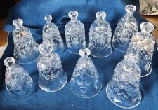 Waterford Crystal Bell 1984 to 1995 to 12 Days of Christmas 10 years available