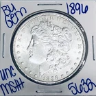 1896 BU UNCIRCULATED MORGAN SILVER DOLLAR AUTHENTIC U.S. MINT FREE SHIPPING 5632