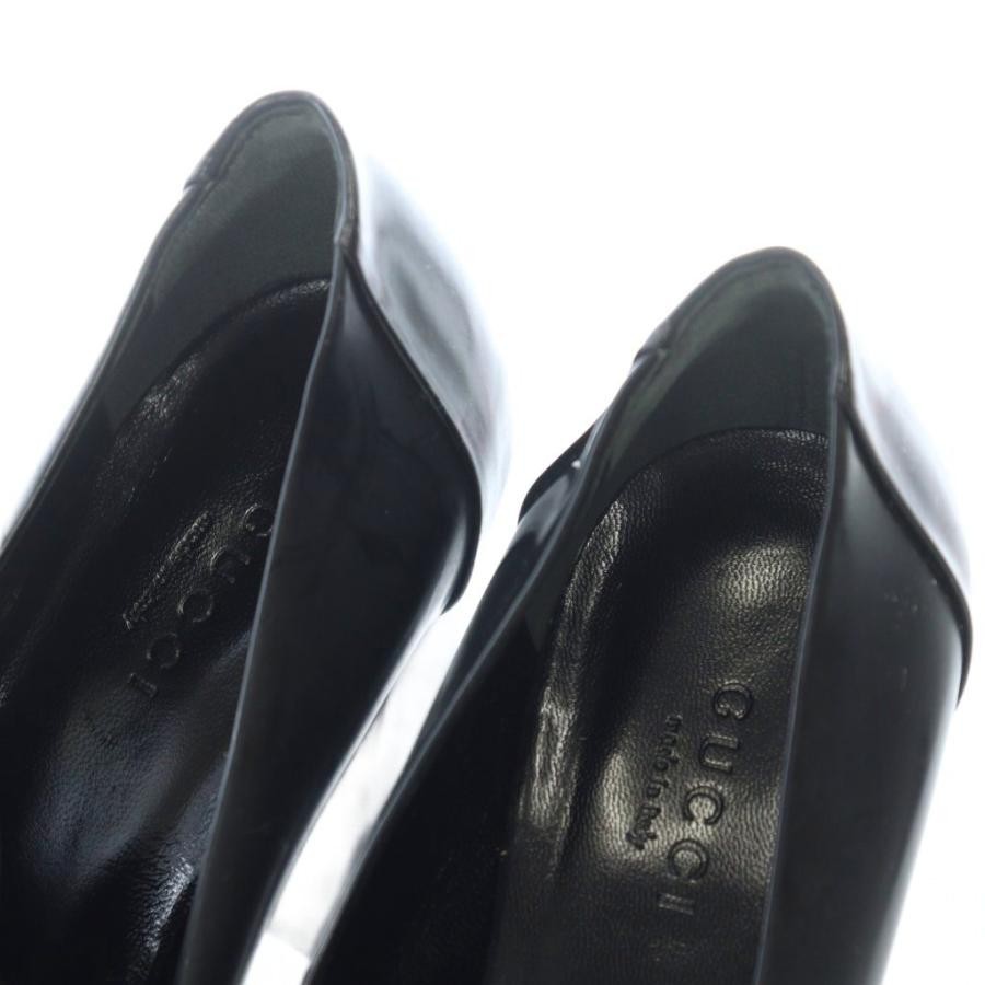 GUCCI Pumps Heel Horsebit Leather Black EU35.5/US5.5 113336c thumbnail 22