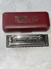 Vintage Hohner Special 20 Harmonica Key of B - Germany With Box