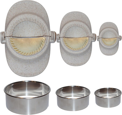 Dumpling Maker Set 7-teilig   Teigtaschenformer & Ravioli Former aus Kunststoff 