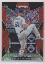 2019 Panini Prizm Tier II Red Mojo Prizm 213/299 Caleb Ferguson #128 zg6