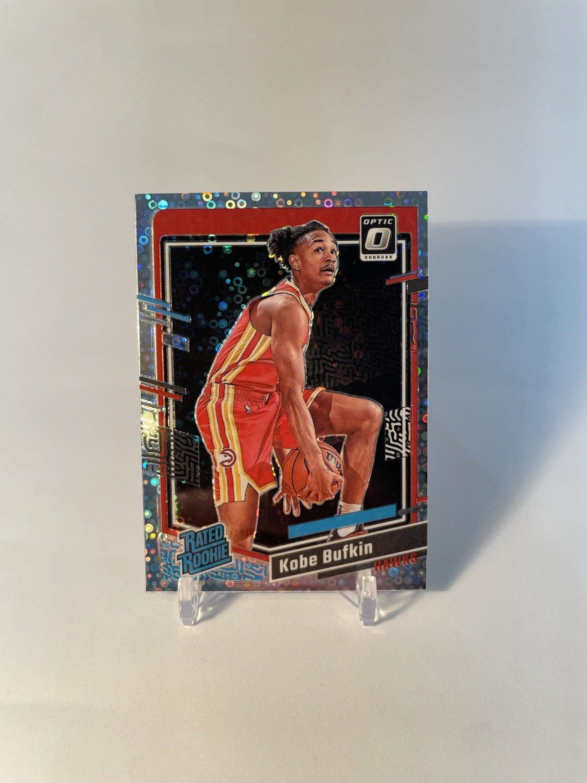 2023-24 Donruss Optic Fast Break #220 Rated Rookie Kobe Bufkin Atlanta Hawks