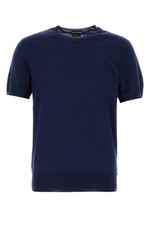 TOM FORD Navy Blue Cotton Sweater New  Authentic
