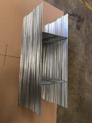 100 Metal Stakes 24 inch Double H-Frame 10x24 inch 9gauges galvanized wire