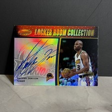 2000-01 Bowman's Best Rookie Locker Room Collection #LRCA12 Antawn Jamison Auto