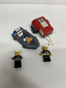 LEGO City:  Fire Vehicles Truck 7239 Hellicopter 7238 Hovercraft 7944