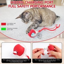 Automatic Rolling Ball Smart Cat Dog Toy Electric Pet Self-moving Kitten lot