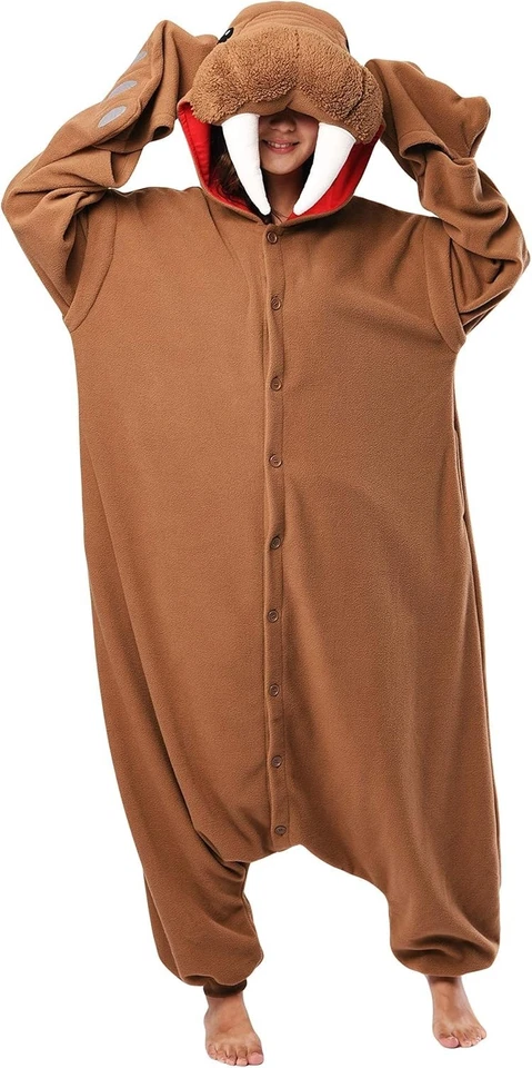 Морж приморские существа Kigurumi костюм бесплатный размер Хэллоуин SAZAC новый Японии - Изображение 3 из 4