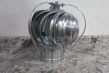 Empire TV06G 6 In Throat Diameter Wind-Driven Turbine Exhaust Ventilator (BW)