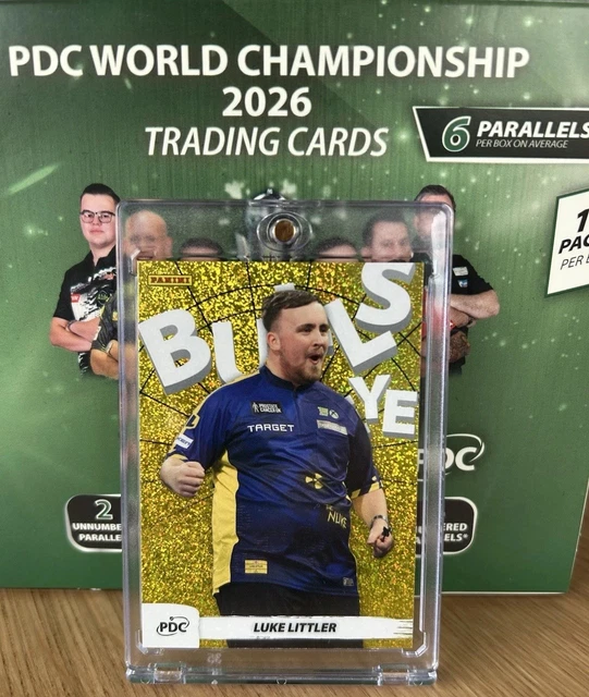 Panini PDC World Championship 2026 Luke Littler Case Hit Bullseye /9 Bull-08