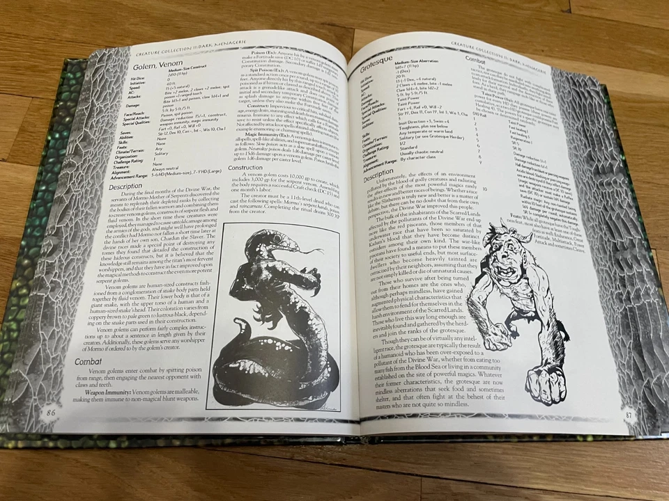 Dungeons & Dragons Creature Collection II Dark Menagerie HC D20 Foto 4 de 4