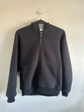 Schott NYC Fleece Jacket Large Navy Blue