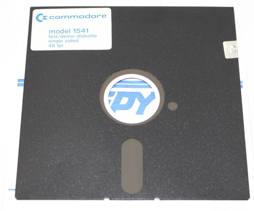 Commodore Model 1541 Test / Demo Diskette (Commodore C64 Diskette)