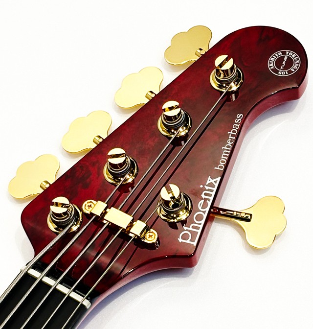 Phoenix Bomber Bass / BB-5-109 PJ Buckeye Burl /MR 