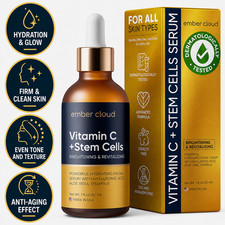 Vitamin C Face Serum for Skin Brightening and Hydration, Anti-Aging Care, 1 oz