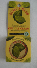 Burt's Bees Lemon Butter Cuticle Cream W/ Nourishing Vitamin E 0.6 Oz NEW
