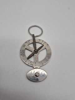 RARE ANCIEN PESE LETTRE PESON OR ET ARGENT DOUBLE FACE J.GIRARD?