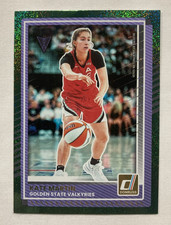 2025 Panini Donruss WNBA Kate Martin #54 Green Shimmer Las Vegas Aces