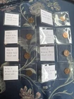 8 Lincoln Wheat Cent Lot 1940s-50s Reddish Brown BU 1942-S 1945-S 1948-S 1952-S