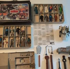 Kenner Vintage Star Wars Action Figures Lot, Jabba Dungeon & Accessories READ