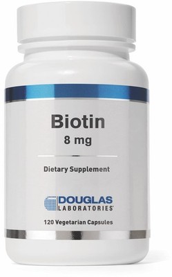 Douglas Laboratories Biotin 8 mg | Vitamin B7 to 120 Count (Pack of 1)