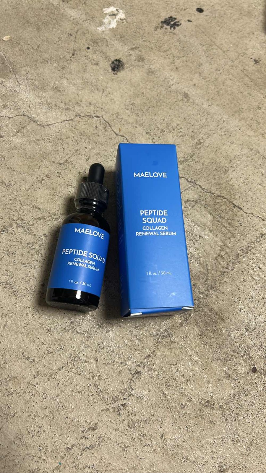 MAELOVE Peptide Squad Collagen Renewal Serum 1 fl oz / 30mL Anti-Aging