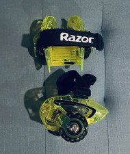 Razor Jetts Heel Wheels DLX Light Up Age 8 Green