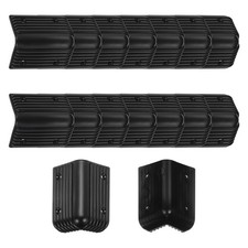16 Pcs Speaker Cabinet Corners Protector 40x40x79mm Plastic Guard Wrap Angle