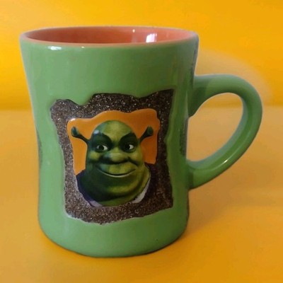 Shrek 4-D Universal Studios 2007 Dream Works Tasse - Selten - Top Zustand.   