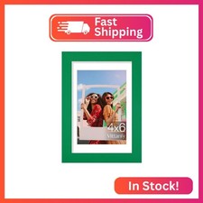 Vittanly 4x6 Picture Frame, Display Pictures 3.5x5 with Mat or 4x6 without Mat,